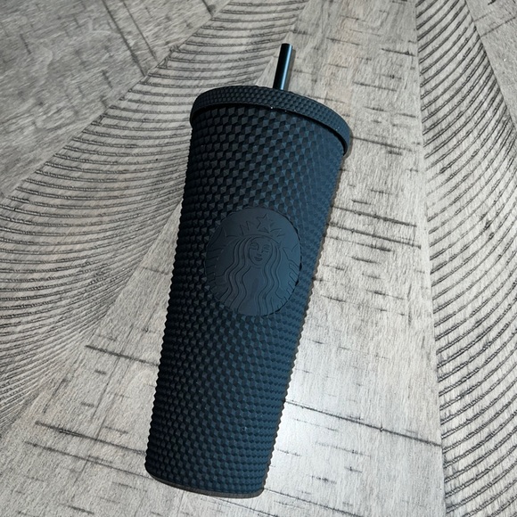 Starbucks Matte Black Studded Cup - Picture 1 of 3